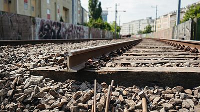 Eisenbahnschienen